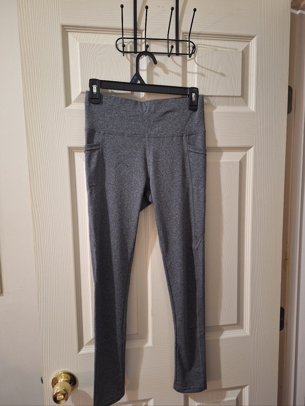 Heather Gray High-Waist Leggings